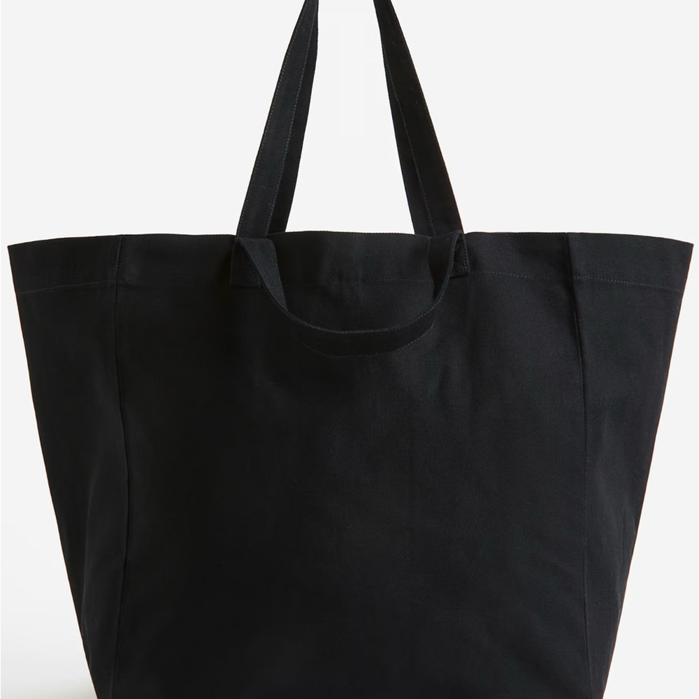 H&M Black Beach Tote